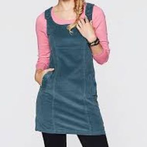 BPC BONPRIX CORDUROY PINAFORE/OVERALL/ROMPER DRESS